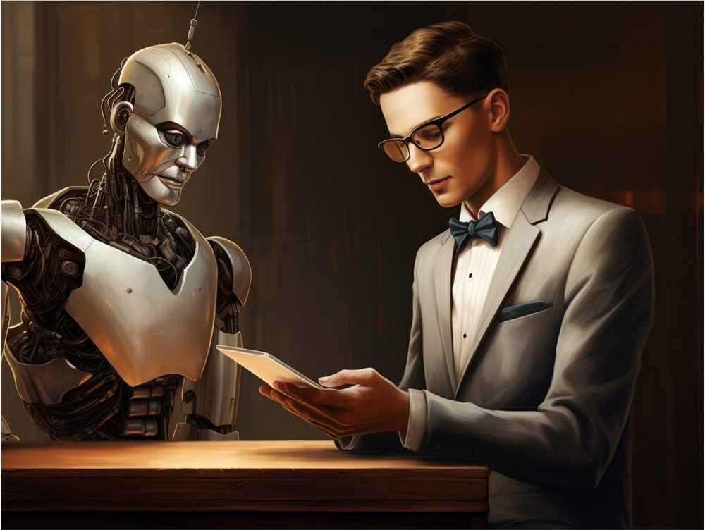 AI机器人写论文 (图片来源:AI合成) 应对 AI 论文泛滥:arXiv CS 类别综述论文设“前置评审”门槛