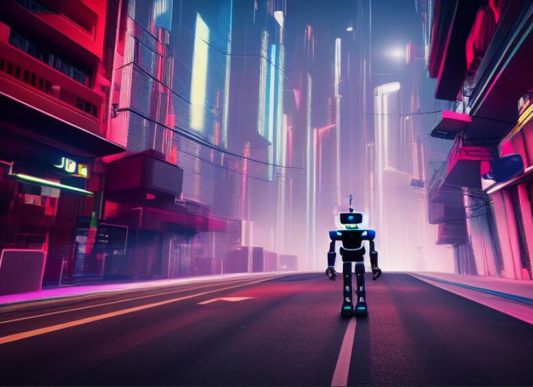 机器人 人工智能 AI (6)赛博朋克 元宇宙 (图片来源:官方或第三方截图) 研究揭示 AI 生成社交媒体内容易被识别,情感表达仍待提升