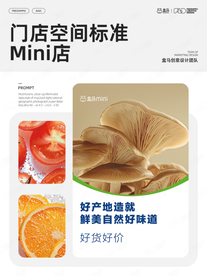 【实战案例】盒马设计|AIGC营销创意年度报告