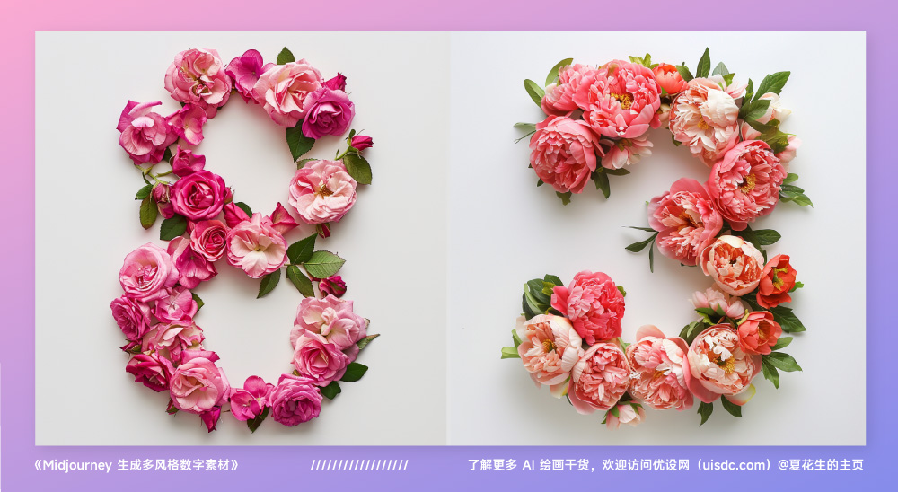 prompt分享:10 组高质量数字专题 Midjourney 提示词