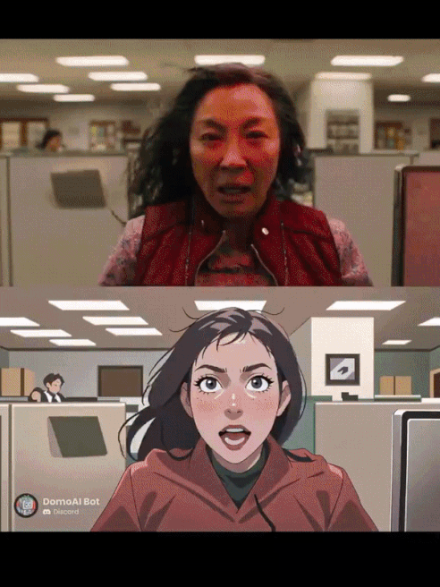 万人体验DomoAI：真人视频转动漫、像素风，丝滑流畅前所未有