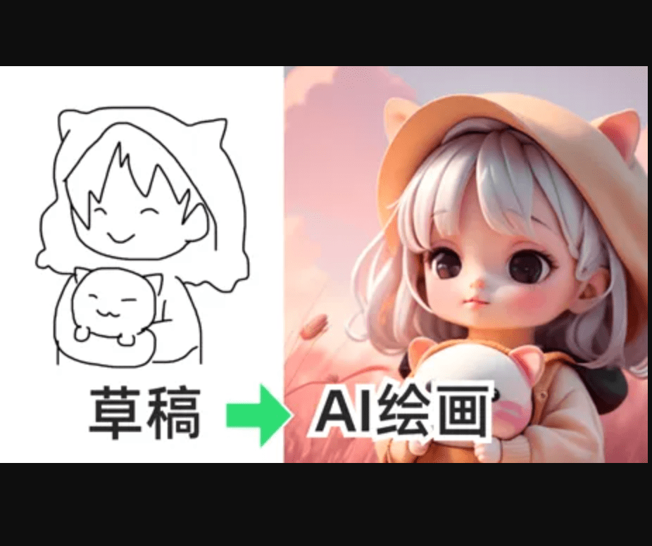 人人都可做盲盒，用Stable Diffusion将涂鸦生成3D手办