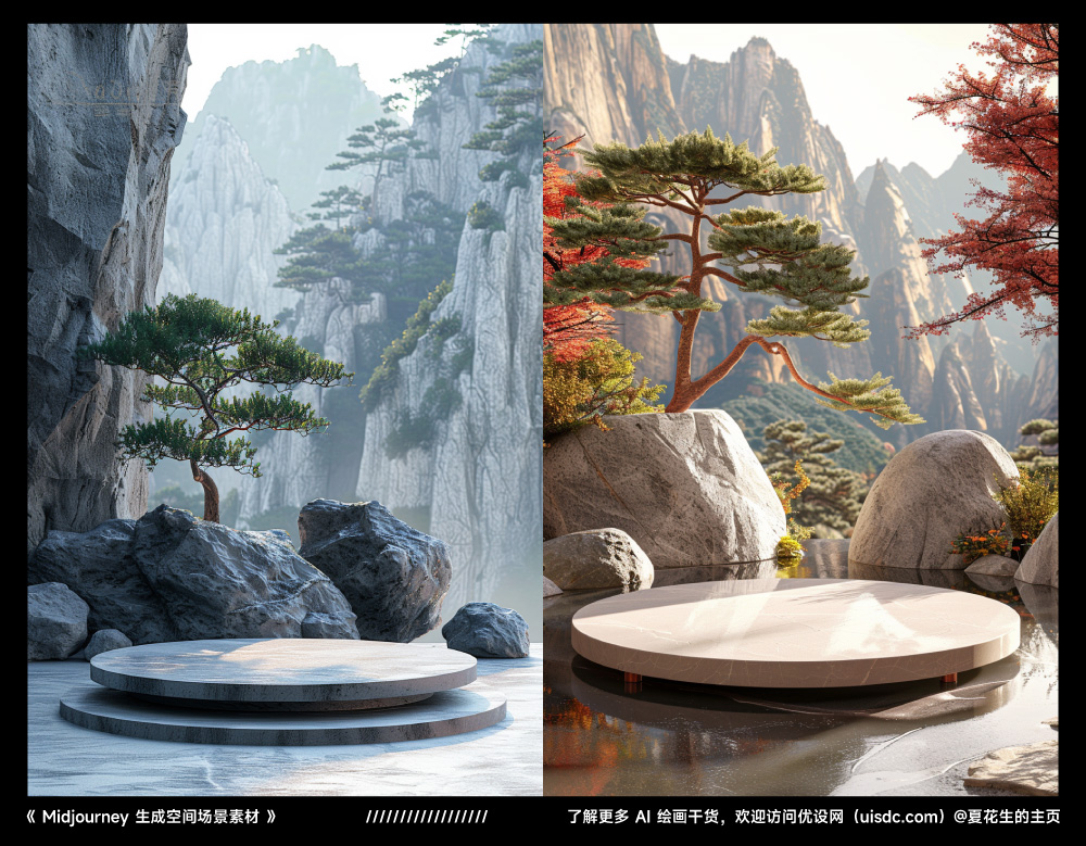 Midjourney精选8组热门空间场景词,海报神器来袭!