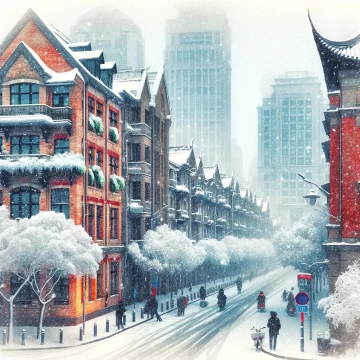 AI教程|速写变照片:《繁花》上海老街(附提示词)