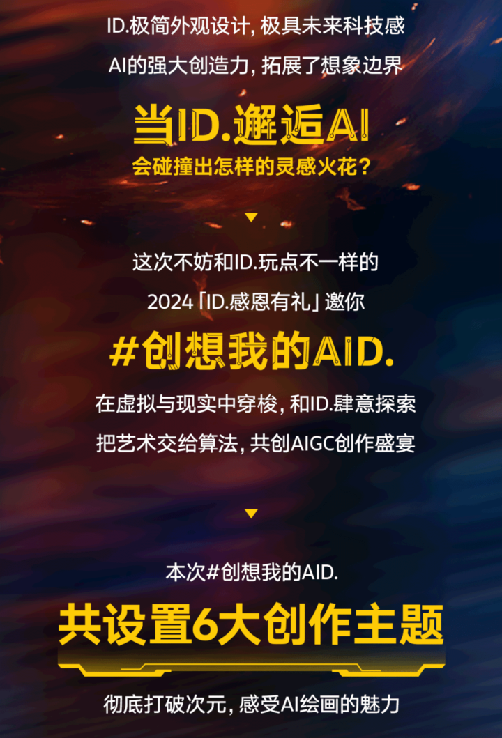 #创想我的AID 参与AIGC全民创作大赛，赢ID.3车模&吴磊签名照&周边，24/2/29征集截止
