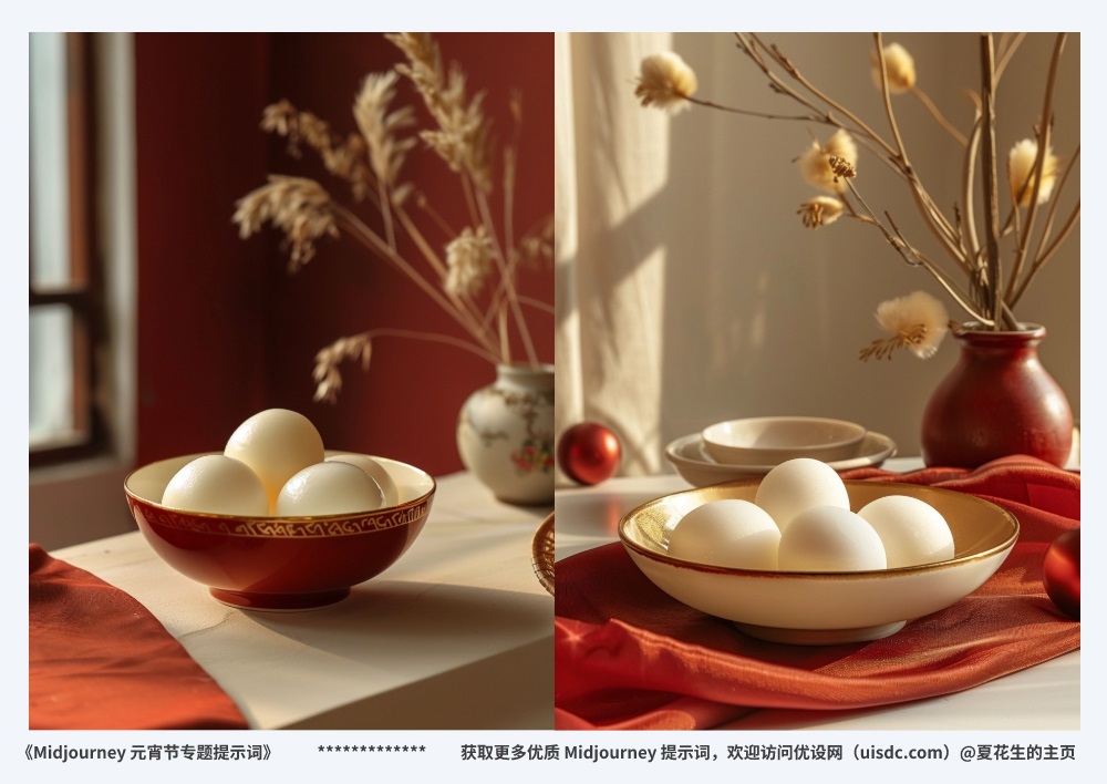 Prompt分享!8 组高质量元宵节 Midjourney 提示词!来点儿灵感吧!