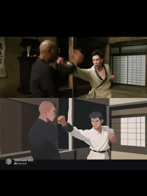 万人体验DomoAI：真人视频转动漫、像素风，丝滑流畅前所未有