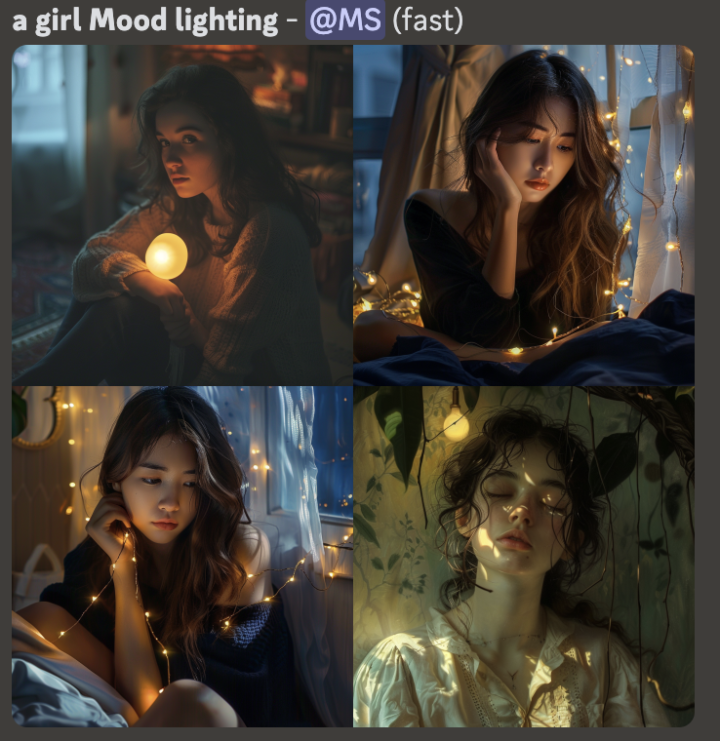 【Midjourney提示词】灯光词汇及图像效果(中英文词汇)