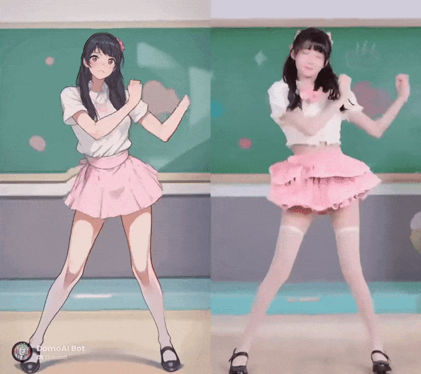 万人体验DomoAI：真人视频转动漫、像素风，丝滑流畅前所未有