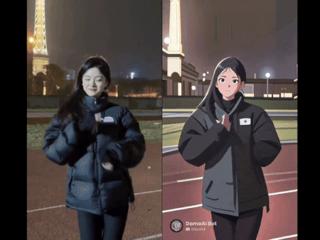 万人体验DomoAI：真人视频转动漫、像素风，丝滑流畅前所未有