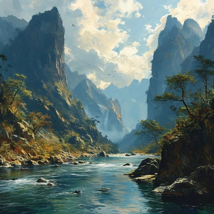 Midjourney V6好不好用？看效果！这些AI生成的著名景点图像有点炸裂哦！