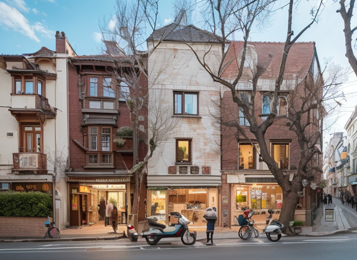 AI教程|速写变照片:《繁花》上海老街(附提示词)