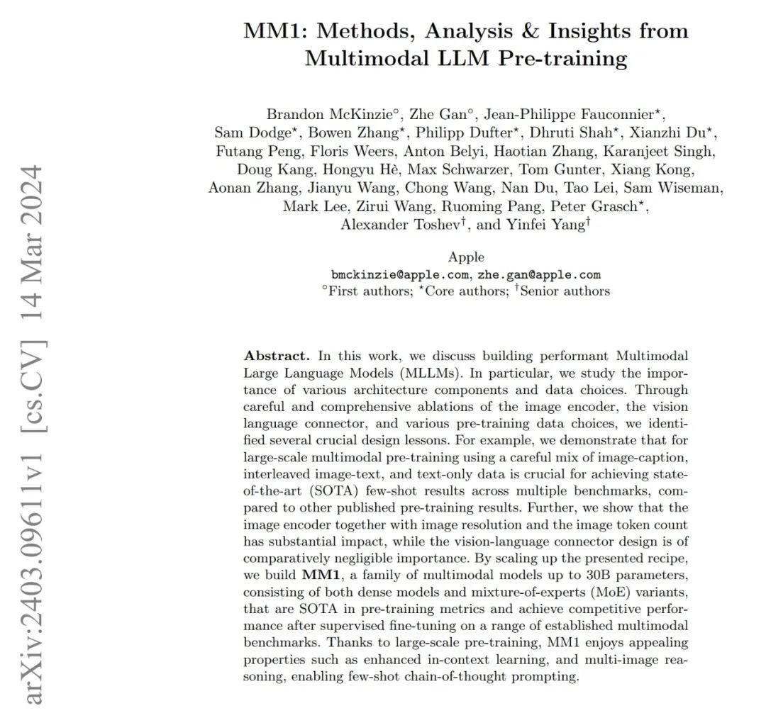 苹果收购的一家加拿大AI创企DarwinAI,自研300亿参数大模型首次亮相