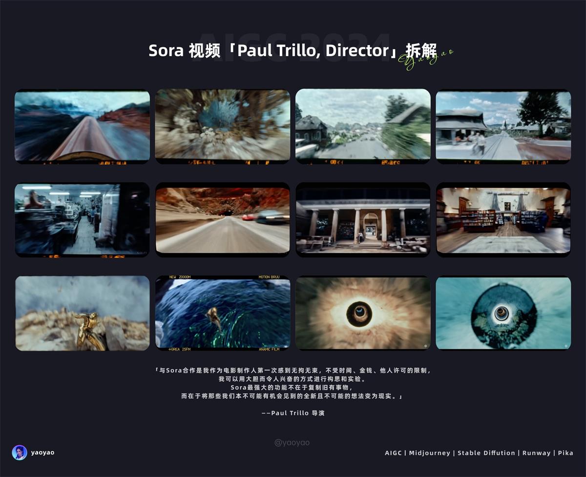 Open AI又出神作，最新Sora视频系列震撼发布，绝对不容错过！