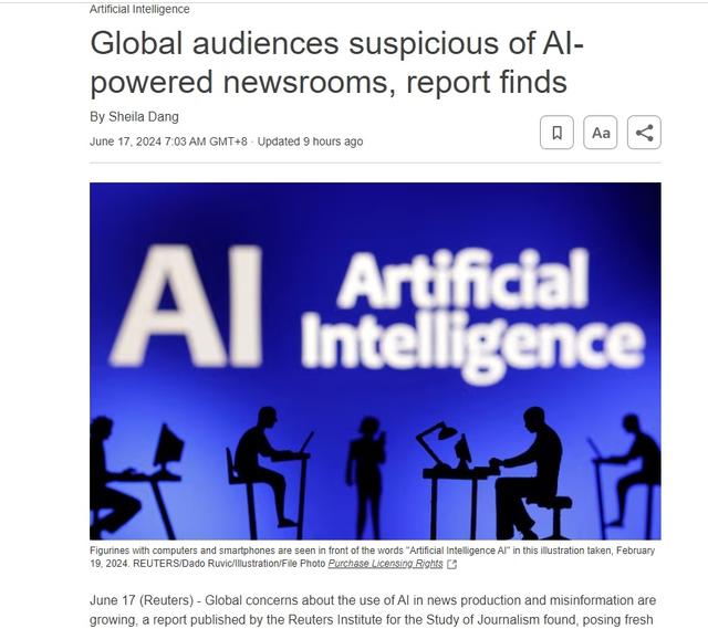 AI新闻制作应用增加引发担忧，如何应对虚假信息？