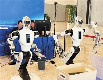 海淀融媒记者实地探访2024智源大会AI创新展