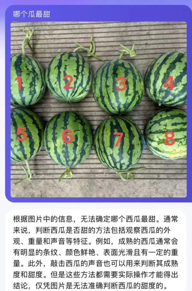 AI挑西瓜靠谱吗?记者实测被震惊:这结局真猜不到!