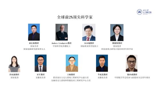 安徽大学人工智能研究方向9位学者荣登全球前2%顶尖科学家榜单