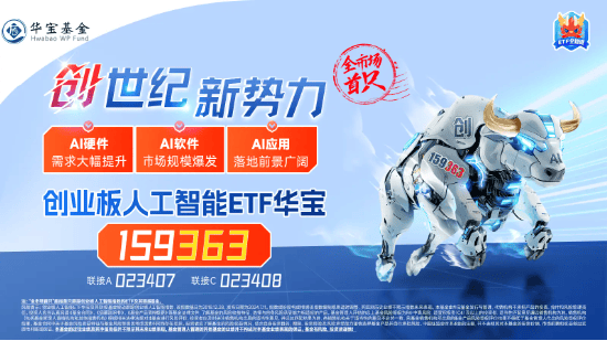 创业板人工智能创历史新高!“159363”暴涨超5%领跑同类!算力硬件大幅反攻,光模块龙头涨超8%