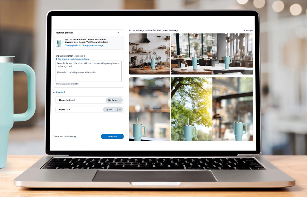 亚马逊AI工具Image Generator帮卖家轻松创建吸引人的商品图