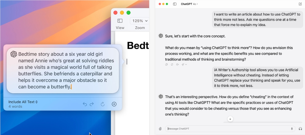 大家都利用AI直接给答案 iA写作工具反套路让AI帮你思考