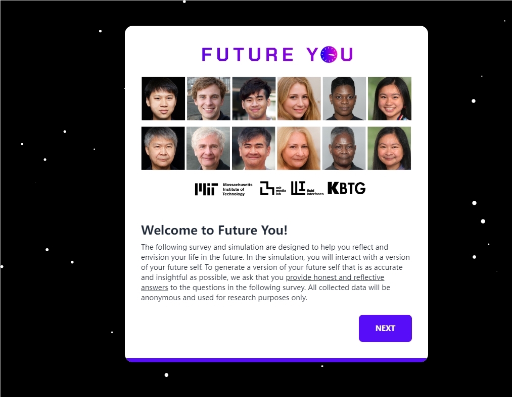 Future You：麻省理工AI聊天机器人 和60岁的你对话