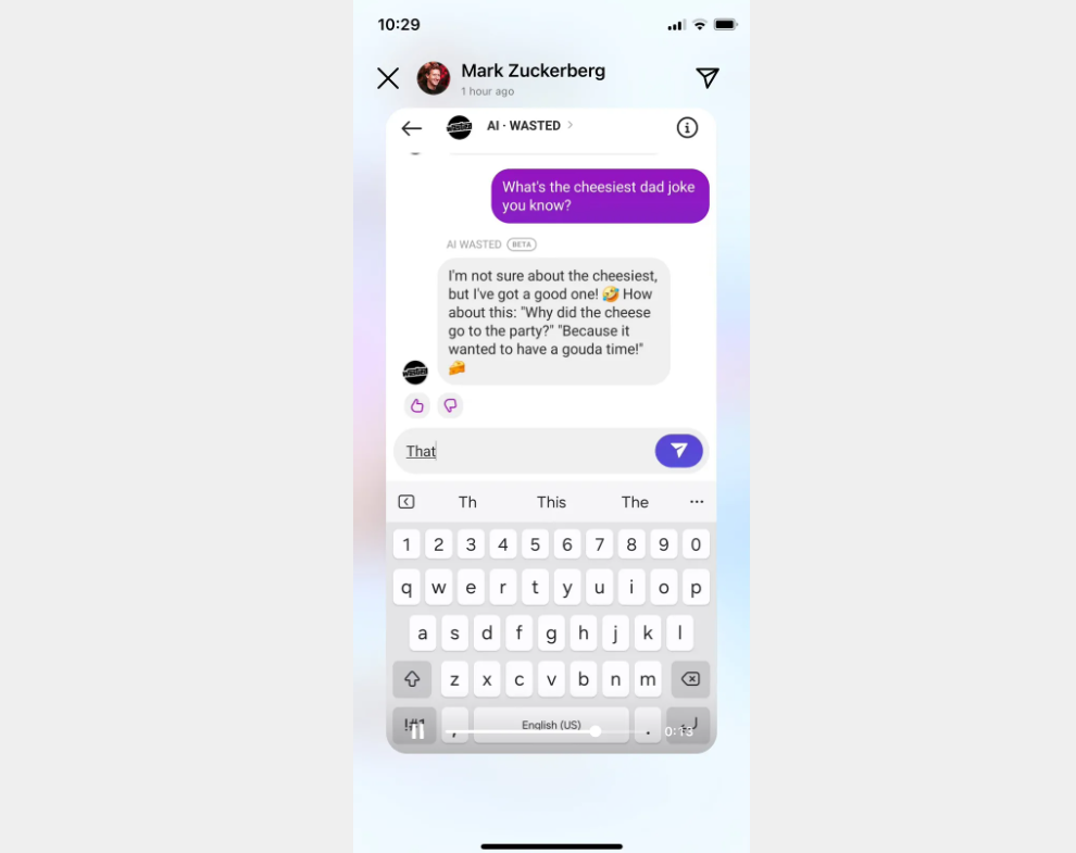 Instagram推 “AI Studio”，允许部分创作者制作自己的AI聊天机器人