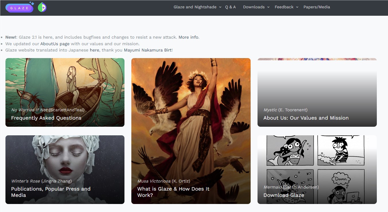 反AI图像盗窃工具Glaze需求量剧增 吸引大批艺术家