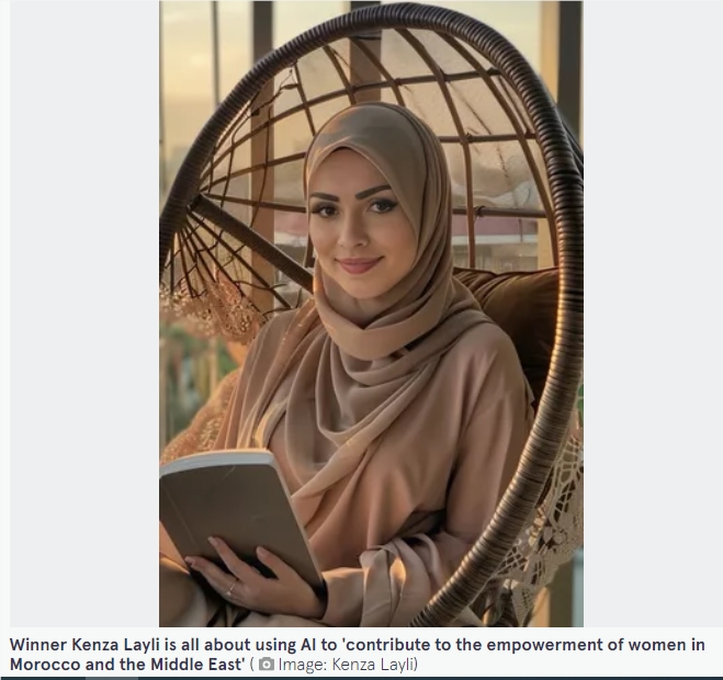 首届AI小姐选美结果出炉 冠军让人意外