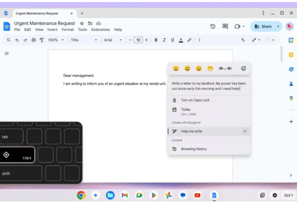 ChromeOS 130 大更新，带来快速插入、专注模式与 AI 新功能