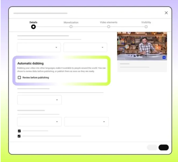 YouTube推出AI自动配音,打破语言壁垒