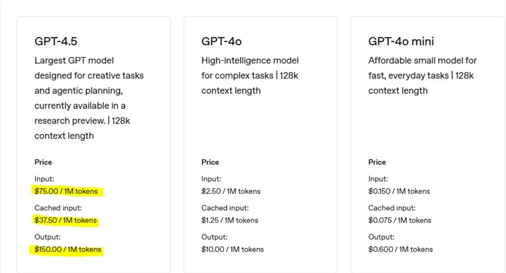GPT-4.5正式亮相：OpenAI推出迄今最强大聊天模型
