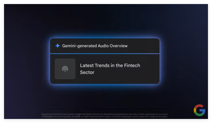 谷歌Gemini新增文档编辑和编码工具以及 AI 生成播客功能