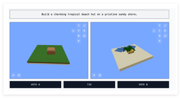 Minecraft化身为AI竞技舞台：高中生创新打造模型评测平台