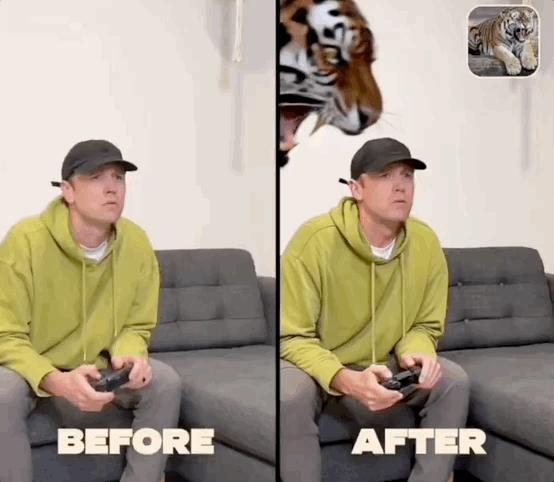 AI视频神器Pika，最近又推出了一个好玩的新功能：Pikaddition