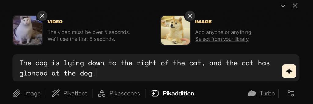 AI视频神器Pika，最近又推出了一个好玩的新功能：Pikaddition