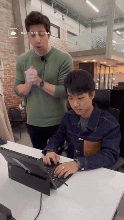 AI视频神器Pika，最近又推出了一个好玩的新功能：Pikaddition