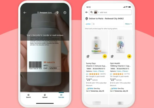 亚马逊 AI 购物助手 “Amazon Lens Live” 重磅升级:可实时扫描匹配商品