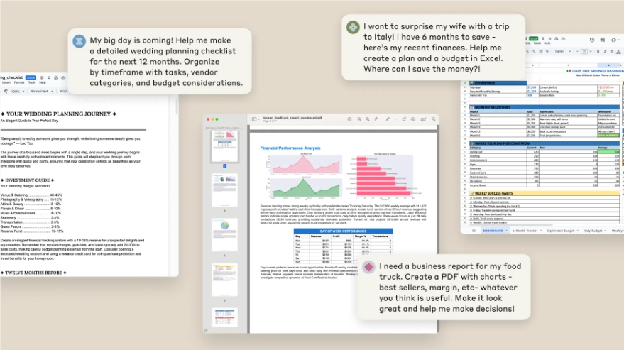 Claude升级:一键生成Excel、PPT、PDF，办公文件秒变“现成品”
