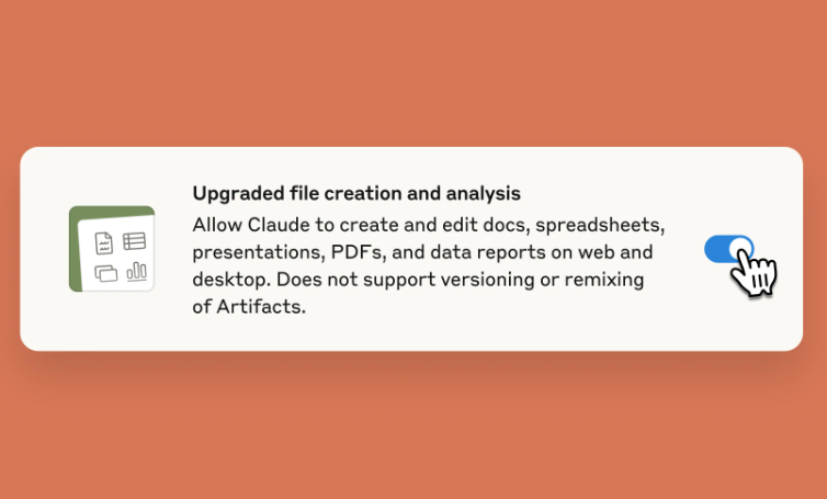 Claude升级:一键生成Excel、PPT、PDF，办公文件秒变“现成品”