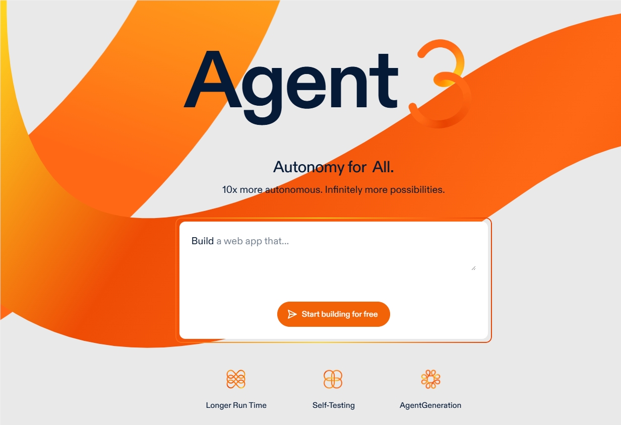 Replit发布Agent 3智能开发助手，运行时长提升至200分钟