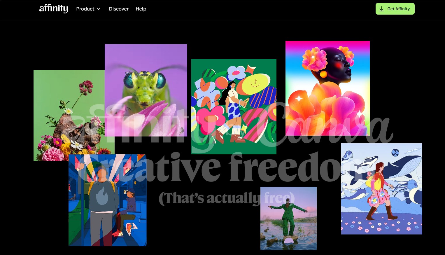 Canva免费放出Affinity专业设计套件,Adobe订阅制遭遇最强挑战