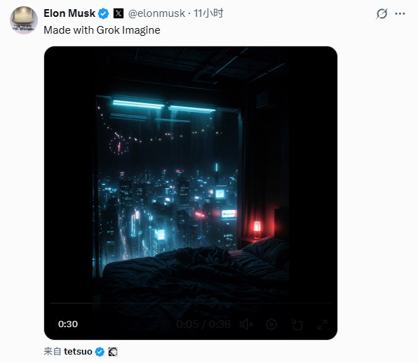 马斯克转发！AI重现《银翼杀手》世界，未来城市惊艳再现！