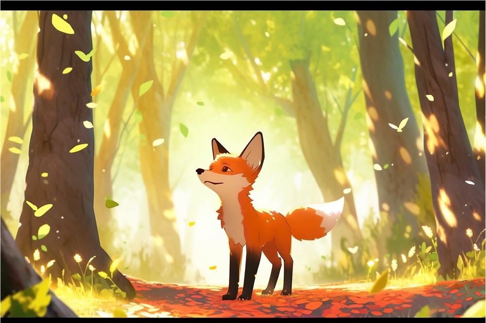 狐狸 手绘插画 绘本故事