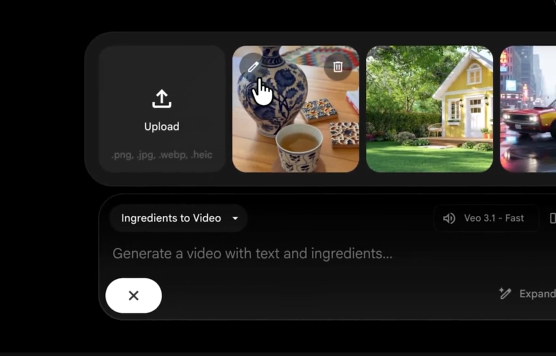 Google Flow集成Nano Banana模型 一键抠图直出视频素材