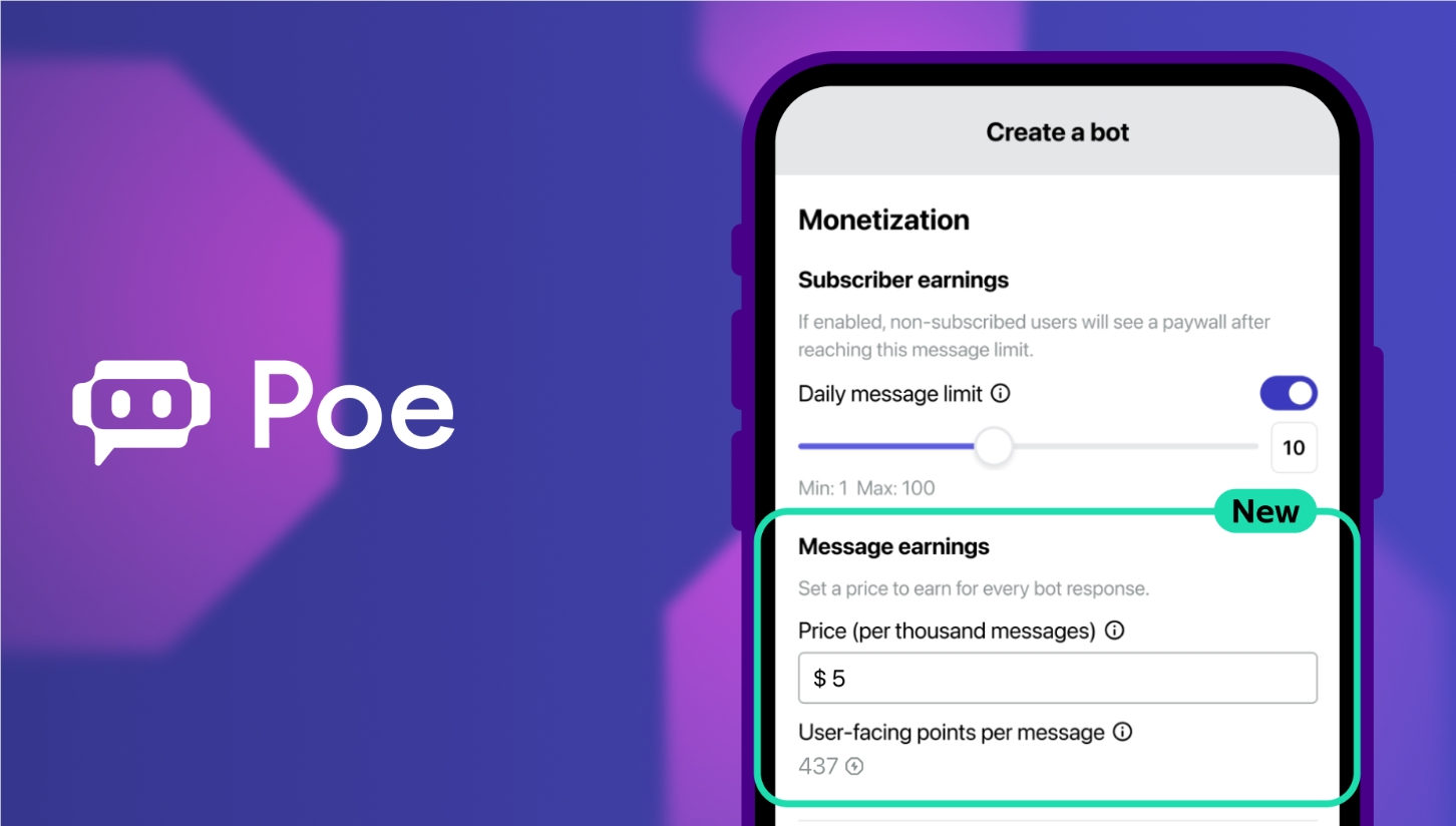 ​Quora 的 Poe 应用推出支持最多 200 人的 AI 群聊功能