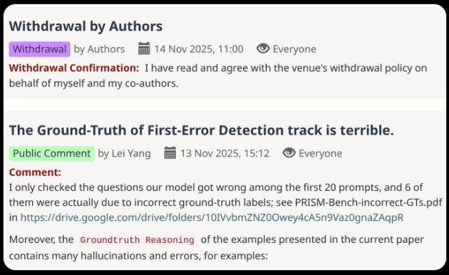 北京程序员通宵“扫雷”：苹果论文被曝30%基准数据出错，ICLR稿件紧急勘误