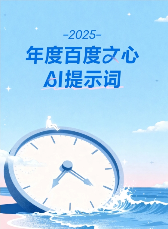 2025 年度百度文心AI提示词发布：“工作”