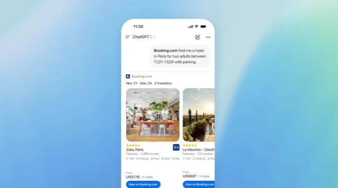 ChatGPT全面接入12大主流App！一键订酒店、点外卖、做PPT，AI助手变身“万能生活管家”