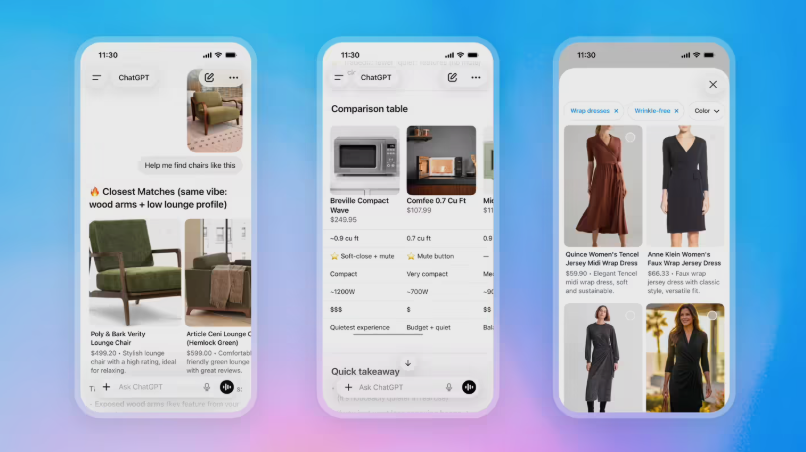 ChatGPT 变身“超级买手”！OpenAI 发布商业协议：支持直接比价与一键下单